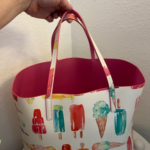 Kate Spade ice cream tote bag with matching wallet - Picture 6 of 6